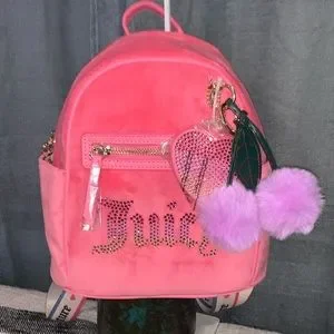 Juicy couture velvet mini backpack discount
